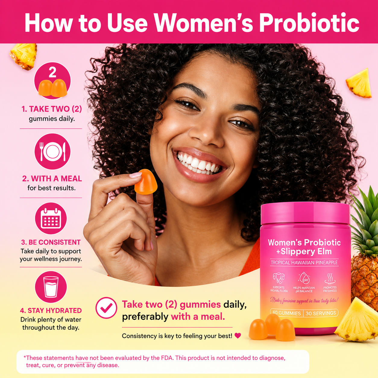 PureBloom Gummies — Daily Probiotic Support for Women's Wellness